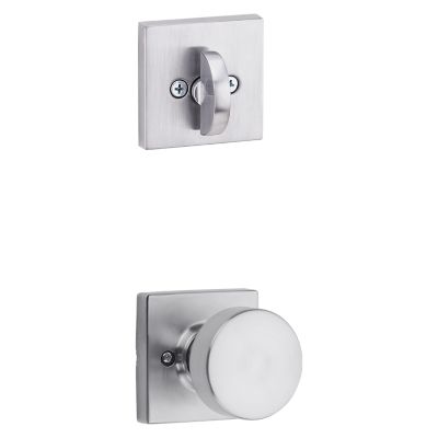 Pismo and Deadbolt Interior Pack (Square) - Deadbolt Keyed One Side - for Signature Series 800 and 687 Handlesets